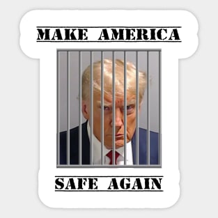 Make America Safe Again Sticker